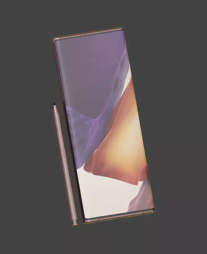 note 20 ultra Free 3D model