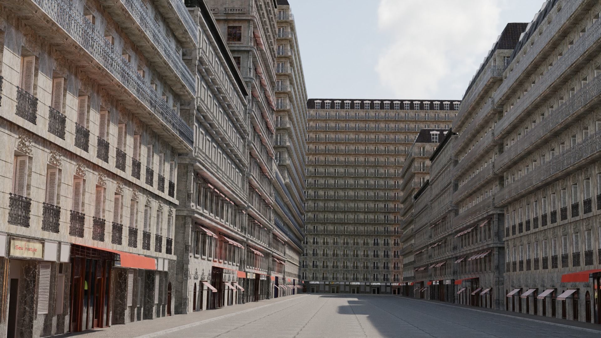 SuperBuilding V 1 Geometry Nodes Building Generator 3D model_6