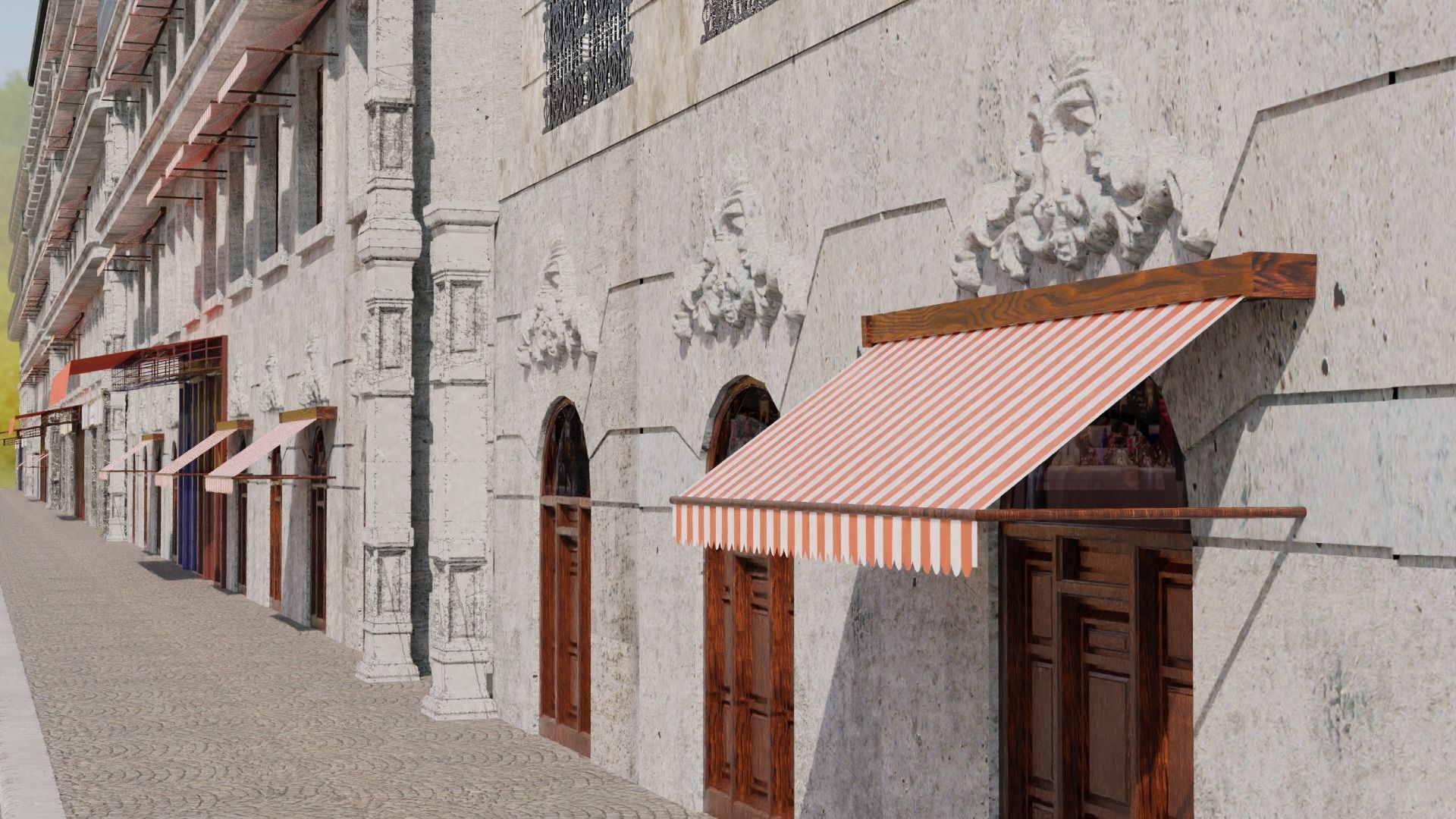 SuperBuilding V 1 Geometry Nodes Building Generator 3D model_11