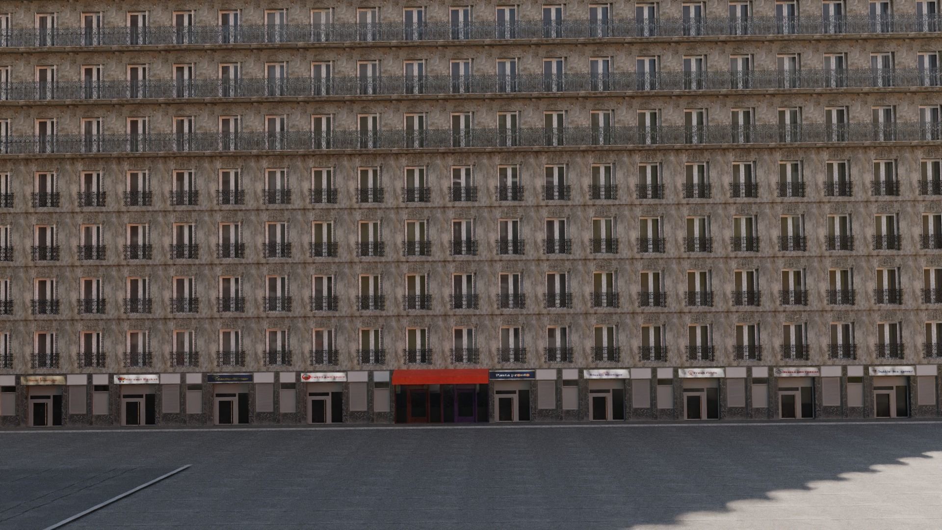 SuperBuilding V 1 Geometry Nodes Building Generator 3D model_4