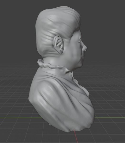 Maya Angelou 3D print model_4