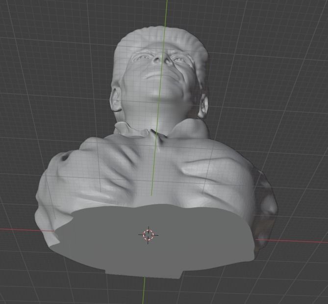 Maya Angelou 3D print model_9