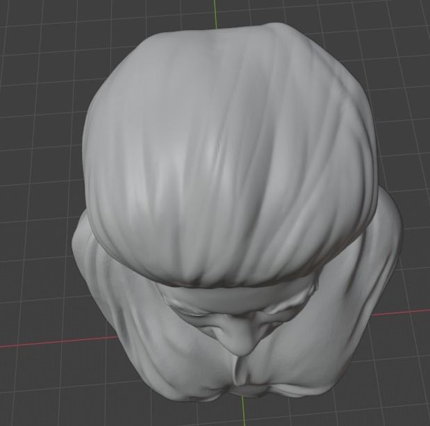 Maya Angelou 3D print model_14