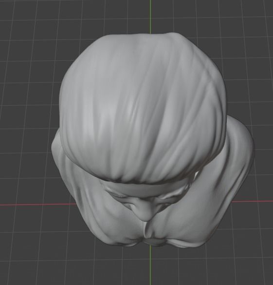 Maya Angelou 3D print model_10