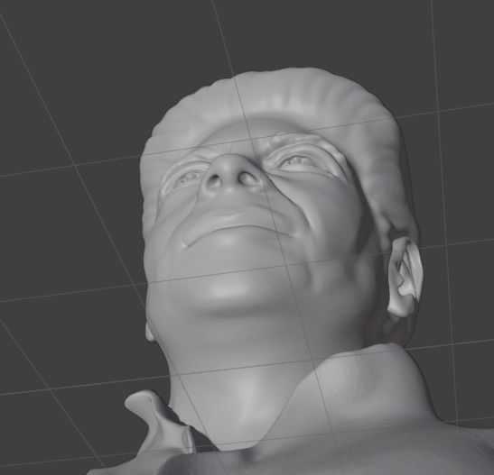 Maya Angelou 3D print model_18