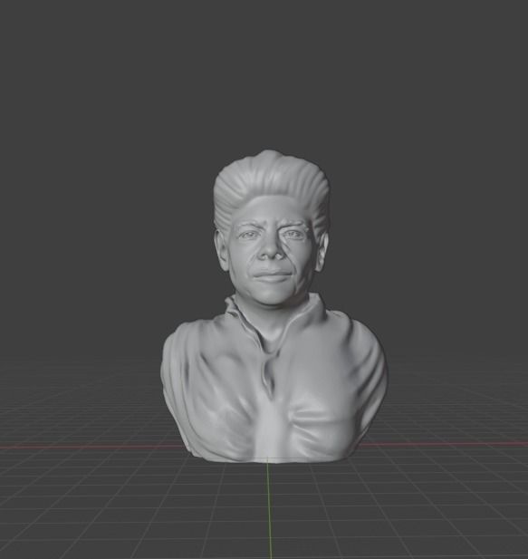 Maya Angelou 3D print model_1
