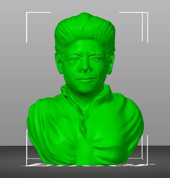 Maya Angelou 3D print model_16