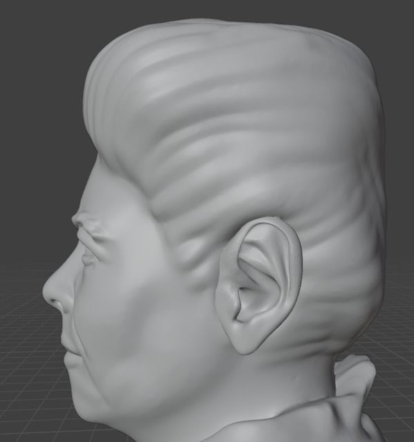 Maya Angelou 3D print model_19