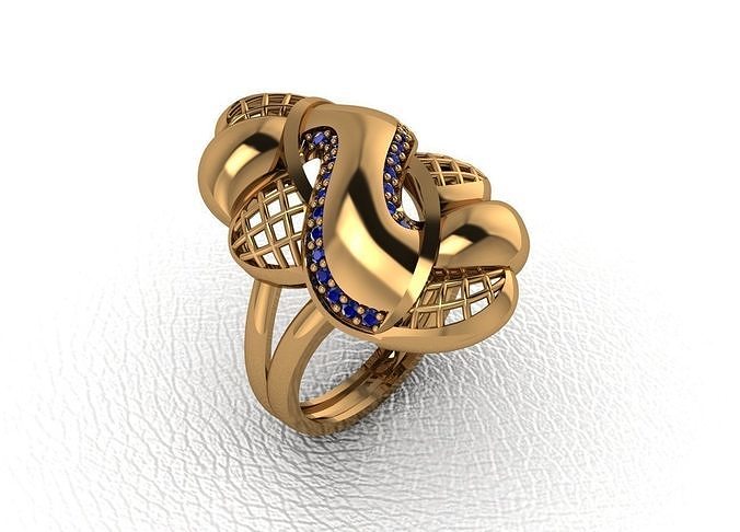 jewelry ring 3D print model