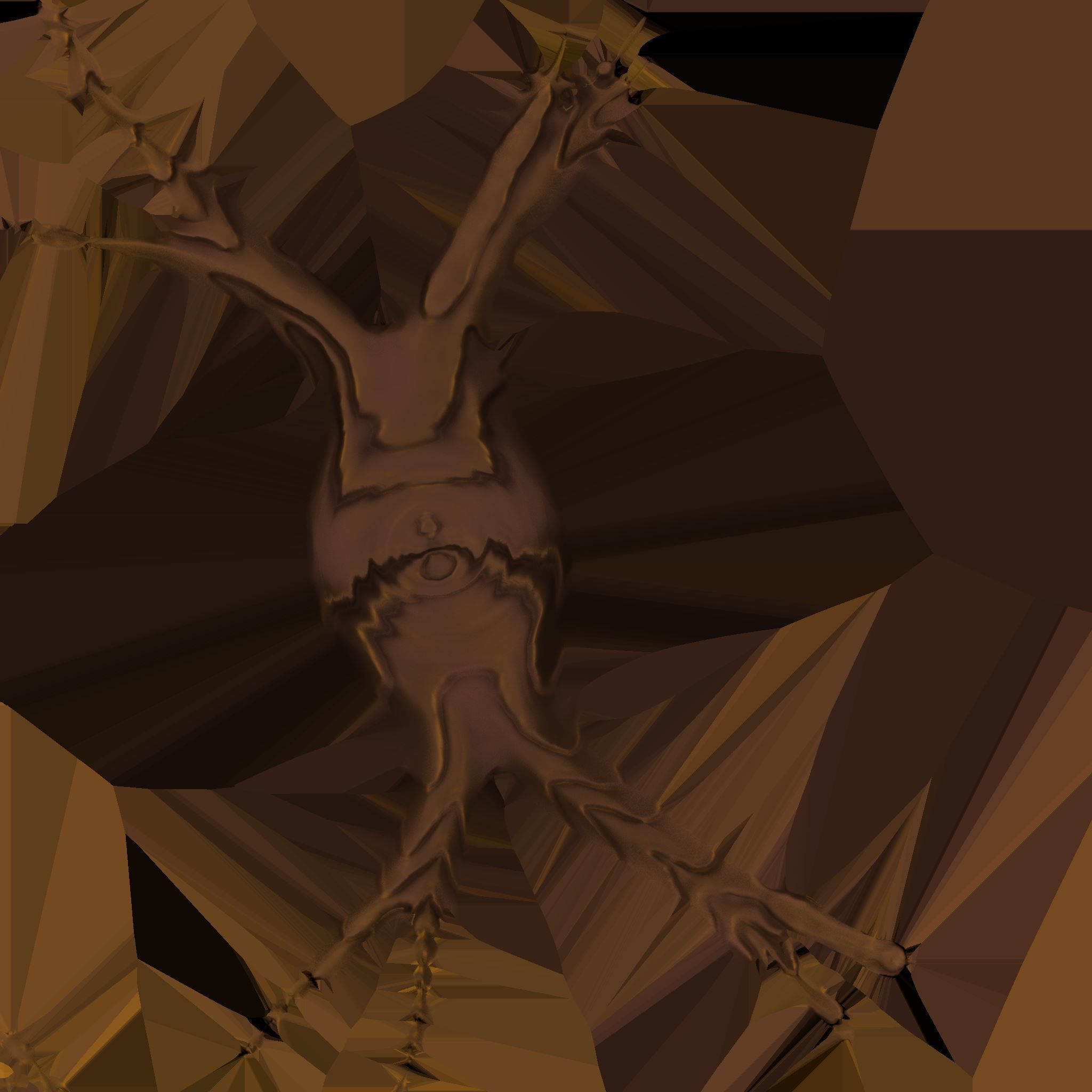 Toon Trees 3D model_1