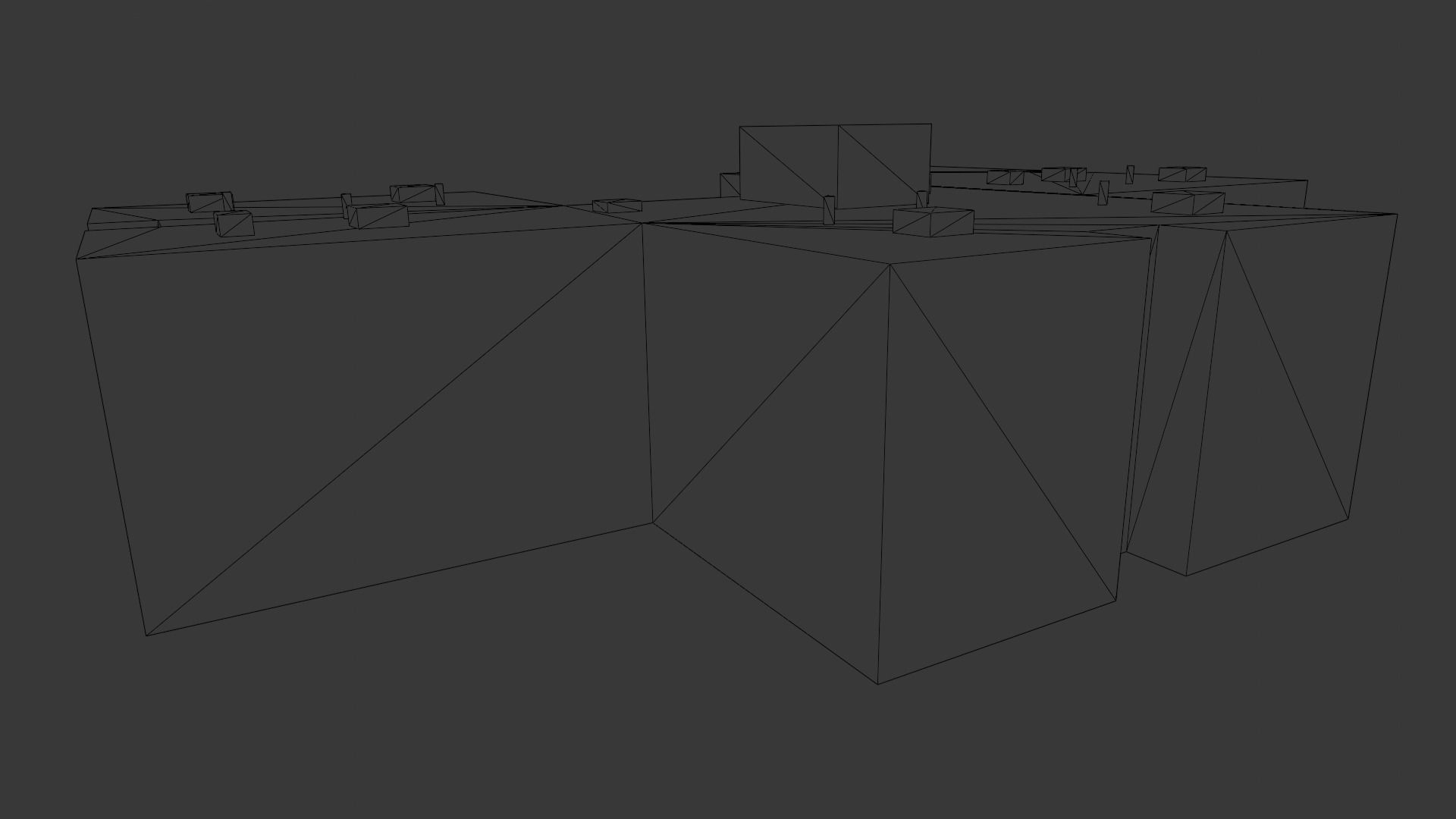 Hospital Building 3D Model Low-poly 3D model_13