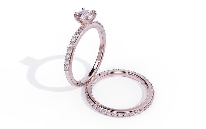 ENGAGEMENT RING FREE 3D PRINT MODEL Free 3D print model