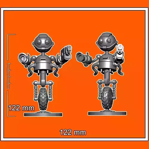 Robot Character  3D print model
