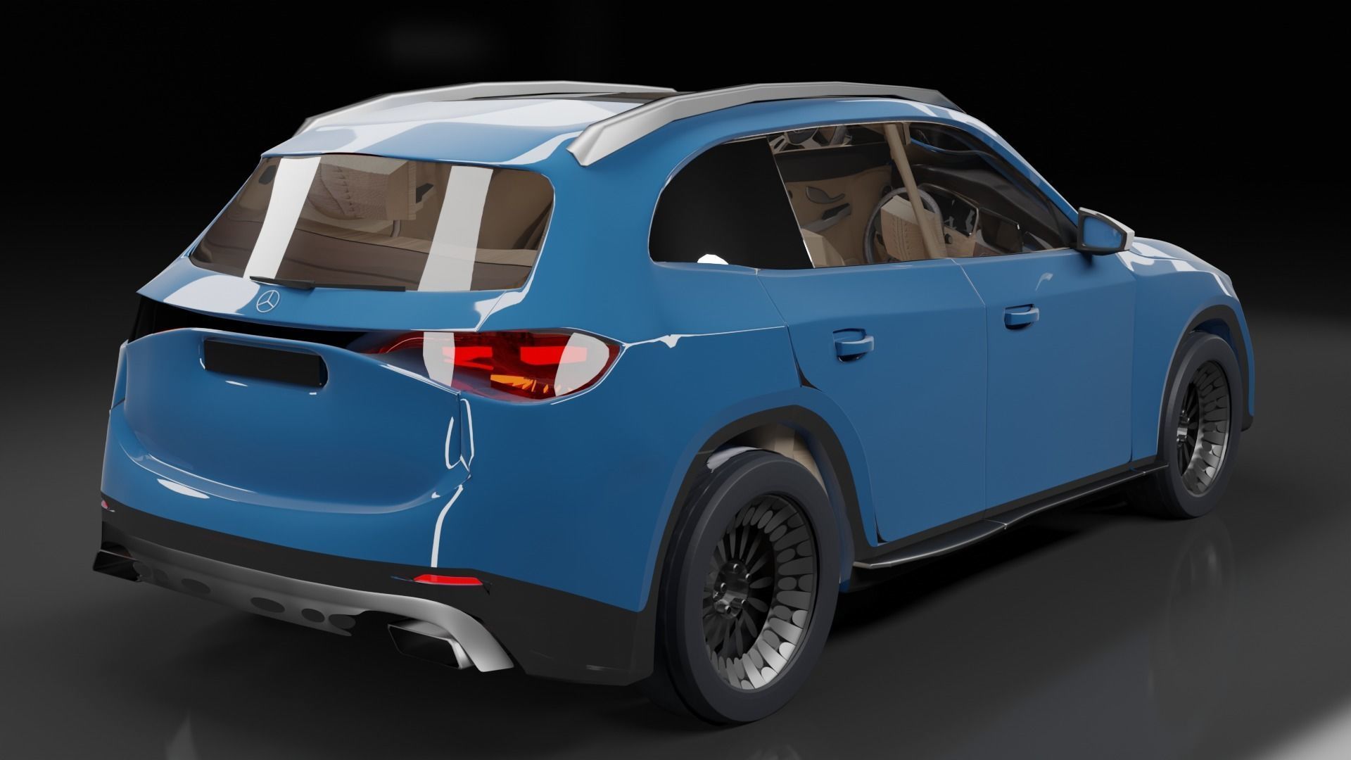 Mercedes Benz GLC 300 3D model_6