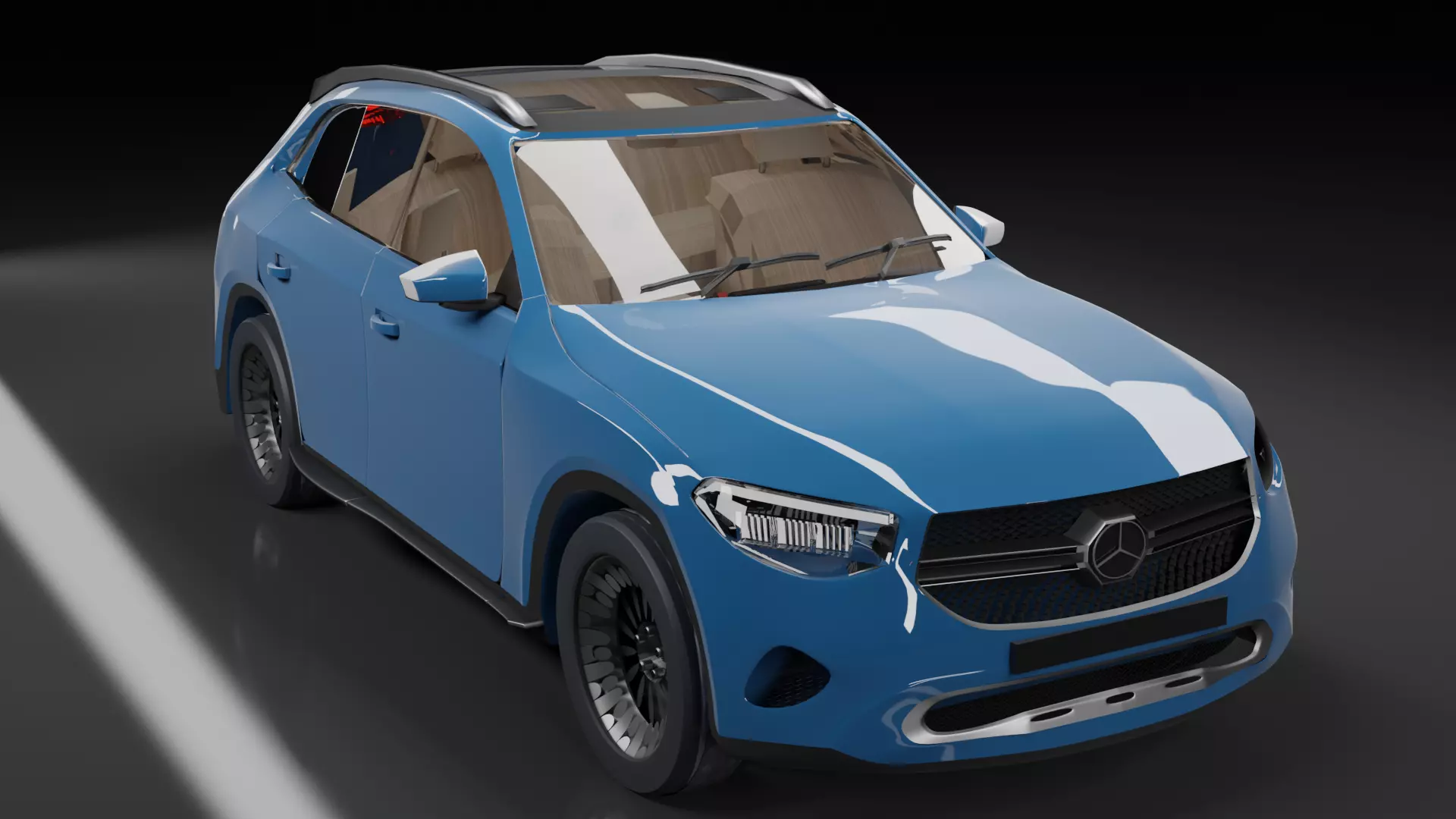 Mercedes Benz GLC 300 3D model_0