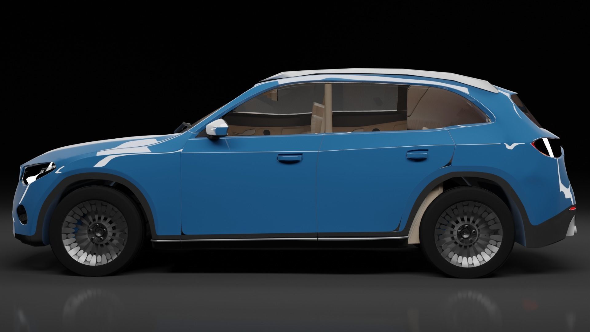 Mercedes Benz GLC 300 3D model_3