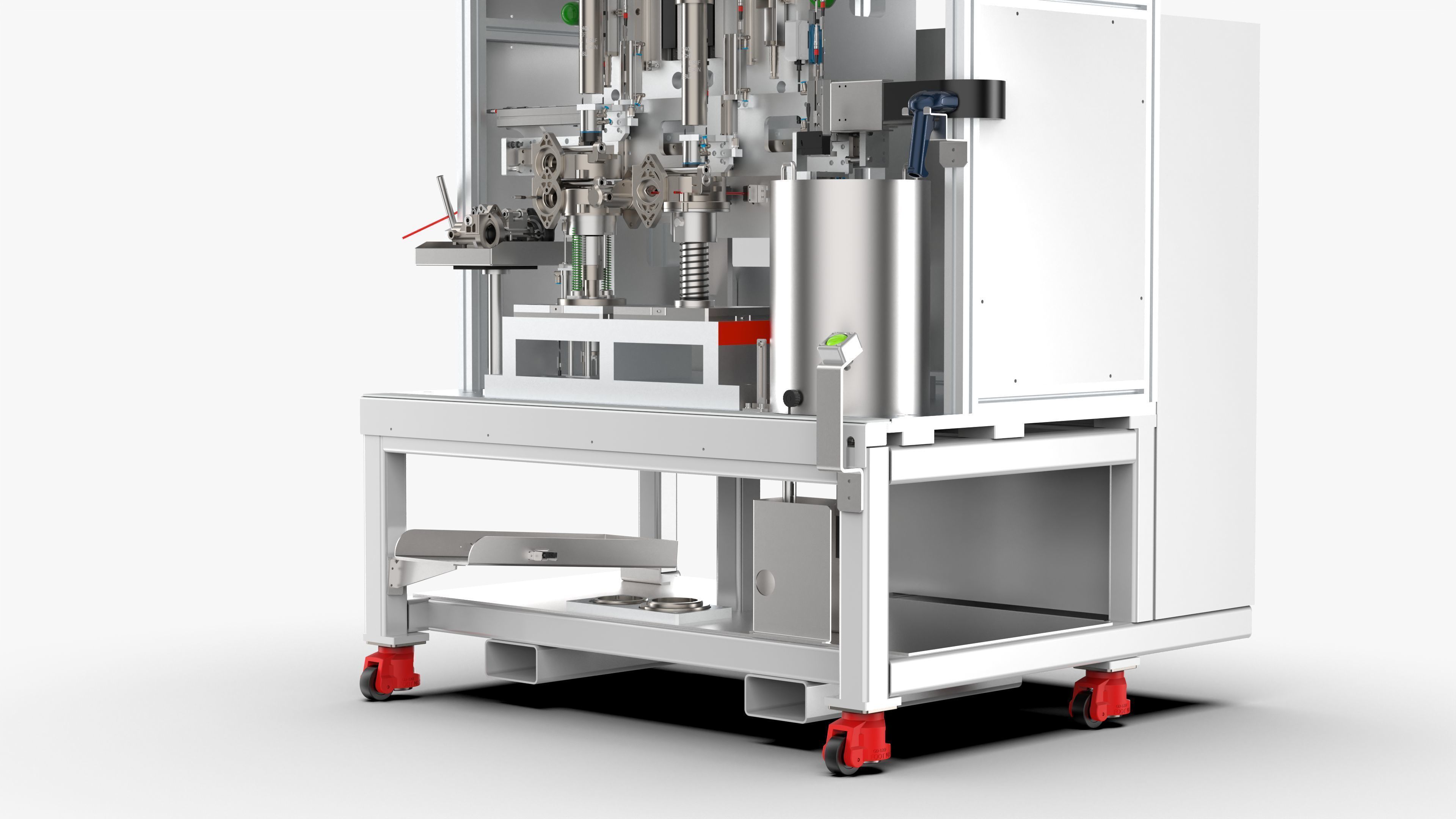 Automatic Bearing and Circlip Press Fitting Machine 3D model_12