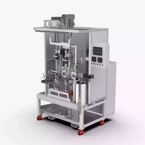 Automatic Bearing and Circlip Press Fitting Machine 3D model