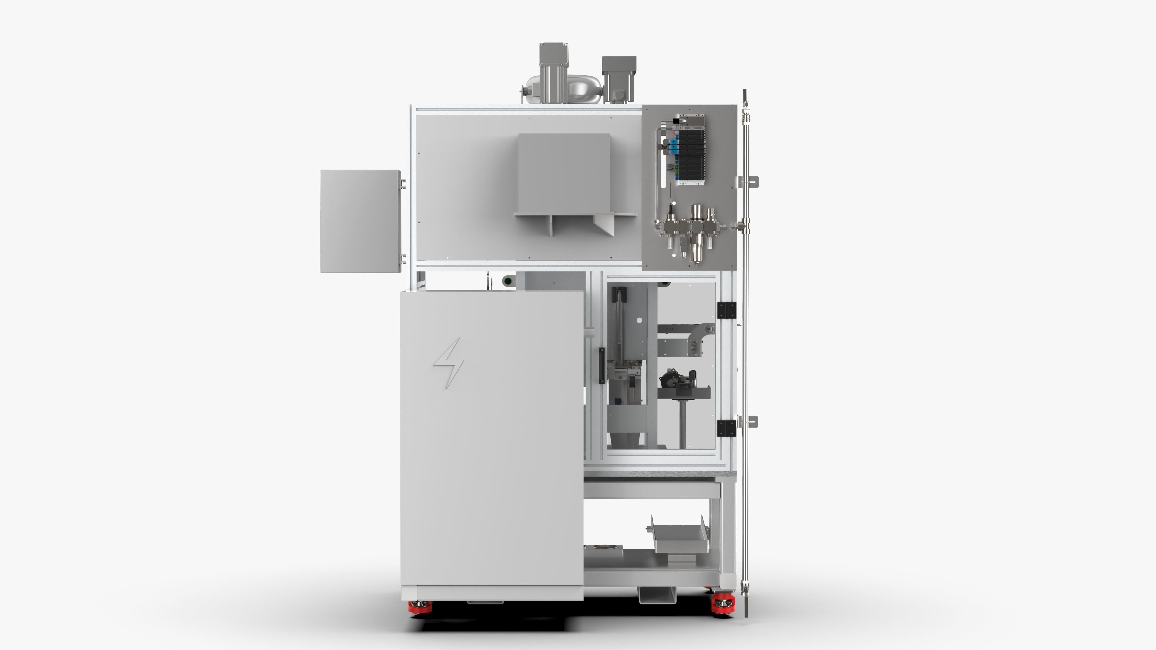 Automatic Bearing and Circlip Press Fitting Machine 3D model_6