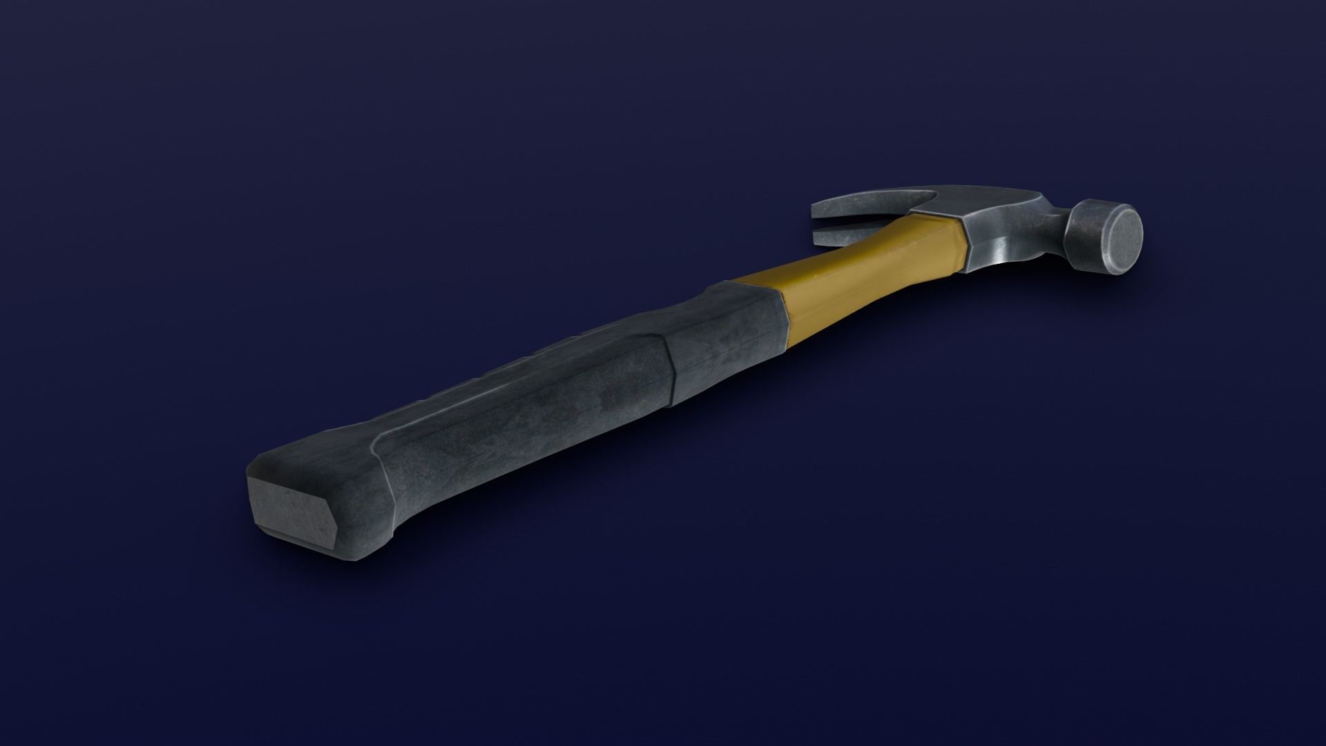 Hammer 3D Model Low-poly 3D model_13