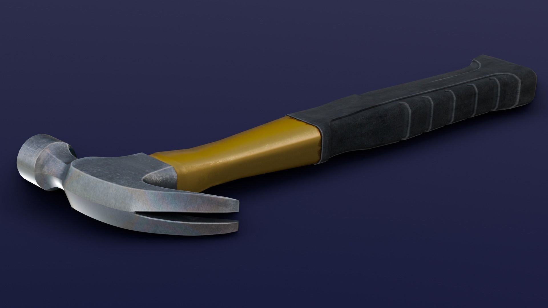 Hammer 3D Model Low-poly 3D model_16