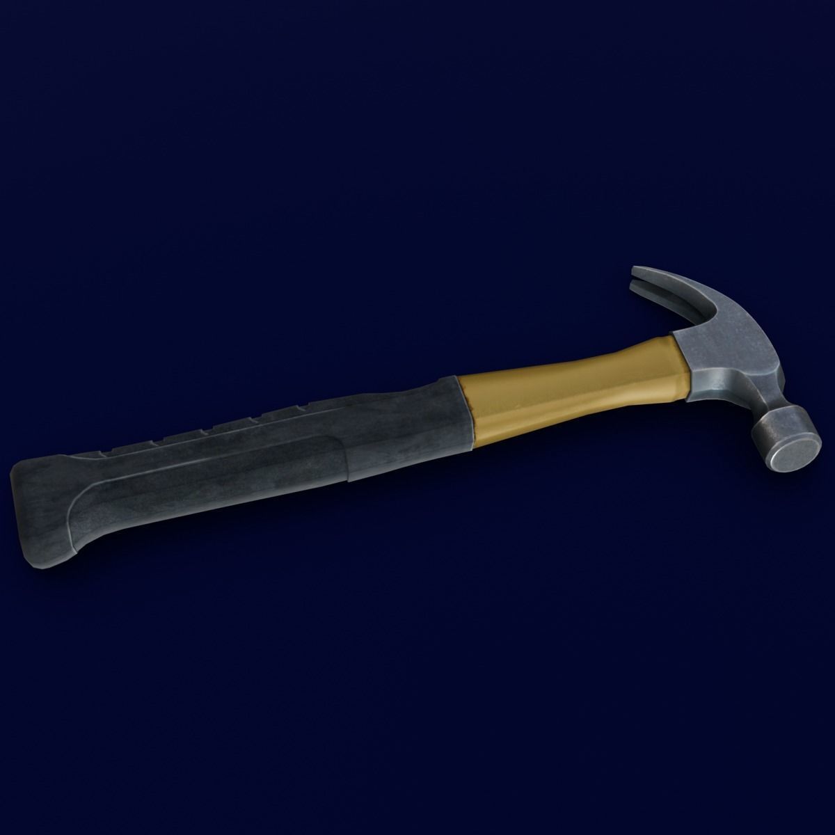 Hammer 3D Model Low-poly 3D model_7