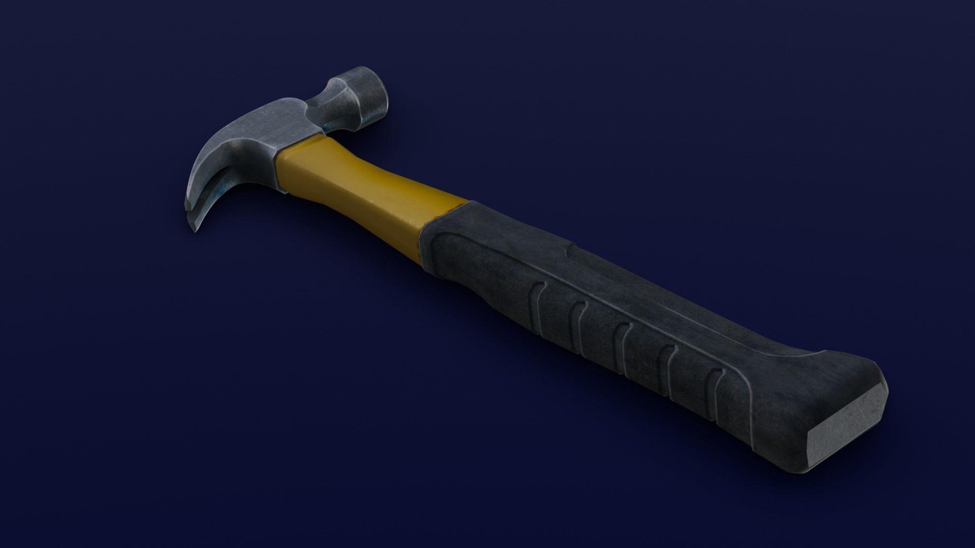 Hammer 3D Model Low-poly 3D model_5
