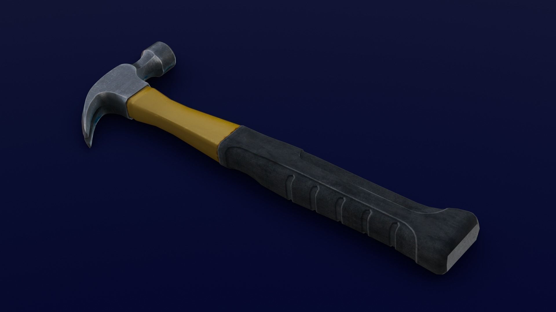 Hammer 3D Model Low-poly 3D model_14