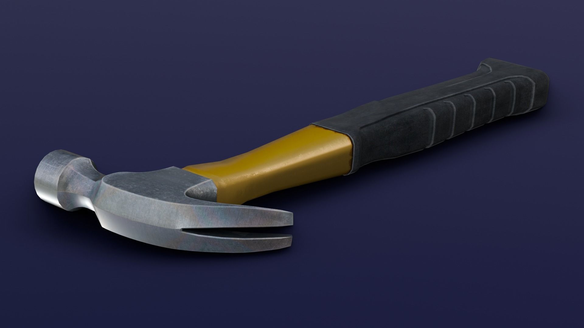 Hammer 3D Model Low-poly 3D model_15