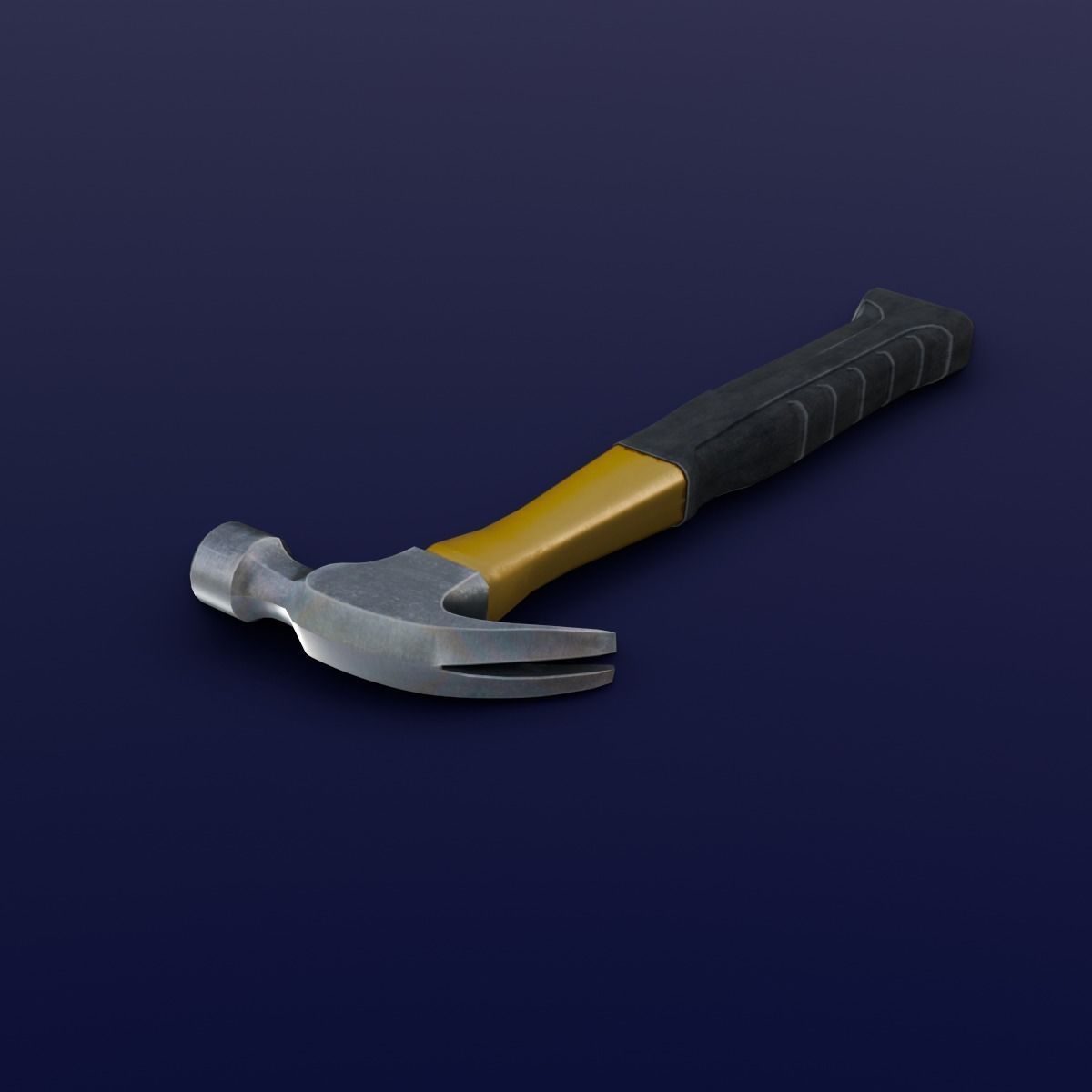 Hammer 3D Model Low-poly 3D model_8