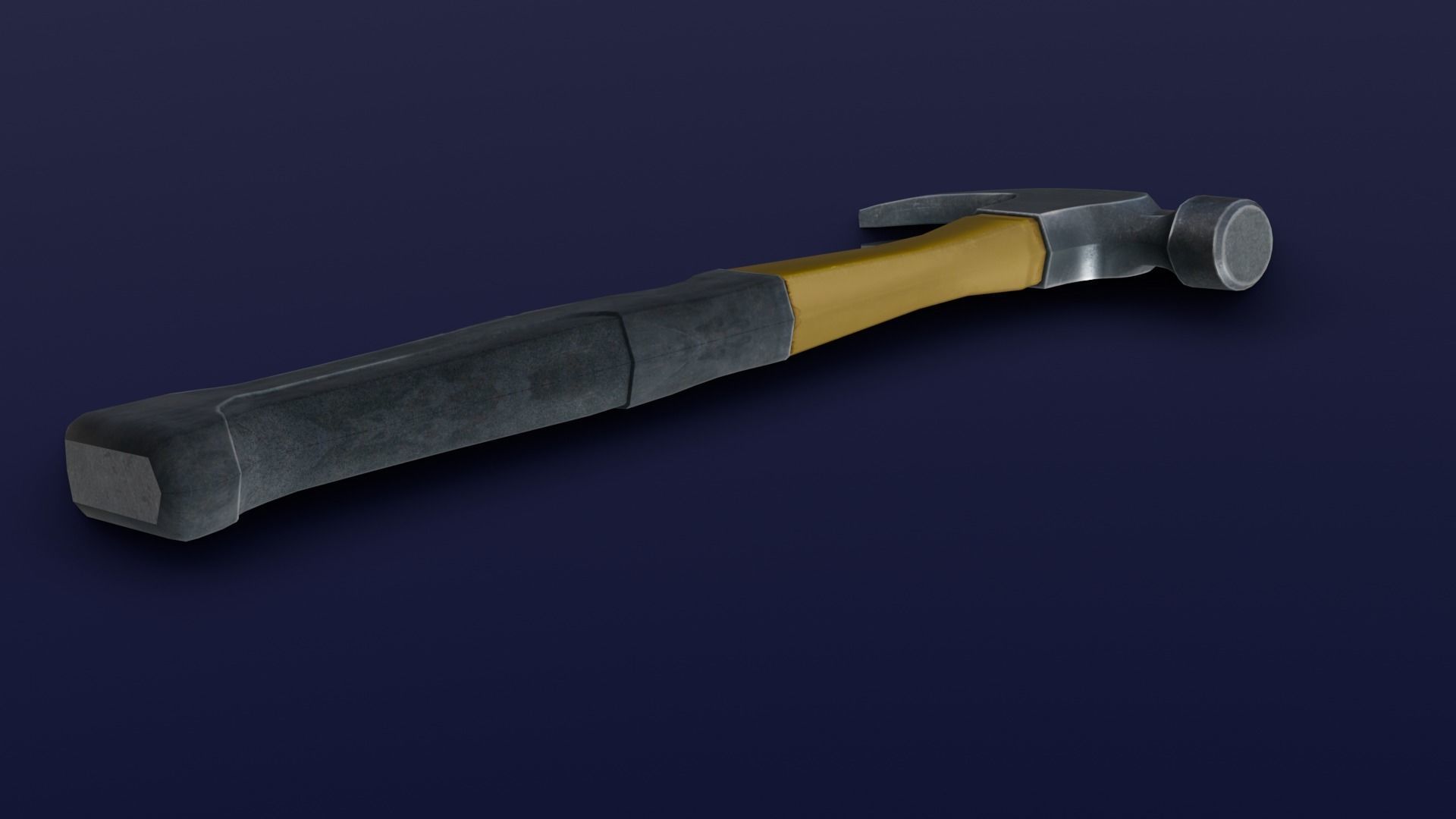 Hammer 3D Model Low-poly 3D model_4