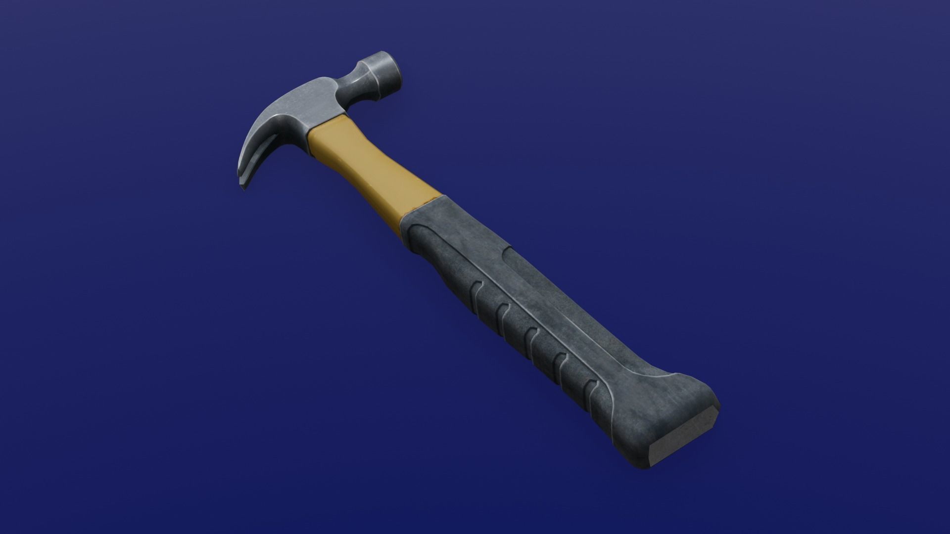 Hammer 3D Model Low-poly 3D model_3