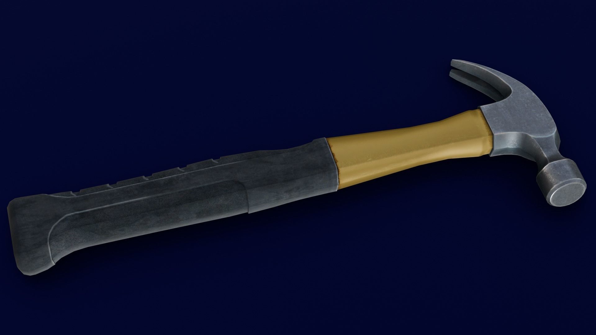 Hammer 3D Model Low-poly 3D model_6