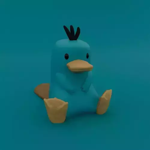 Cute Platypus 3D print model