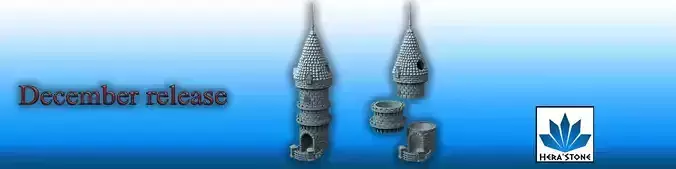 Patreon Tower 1 3D print model