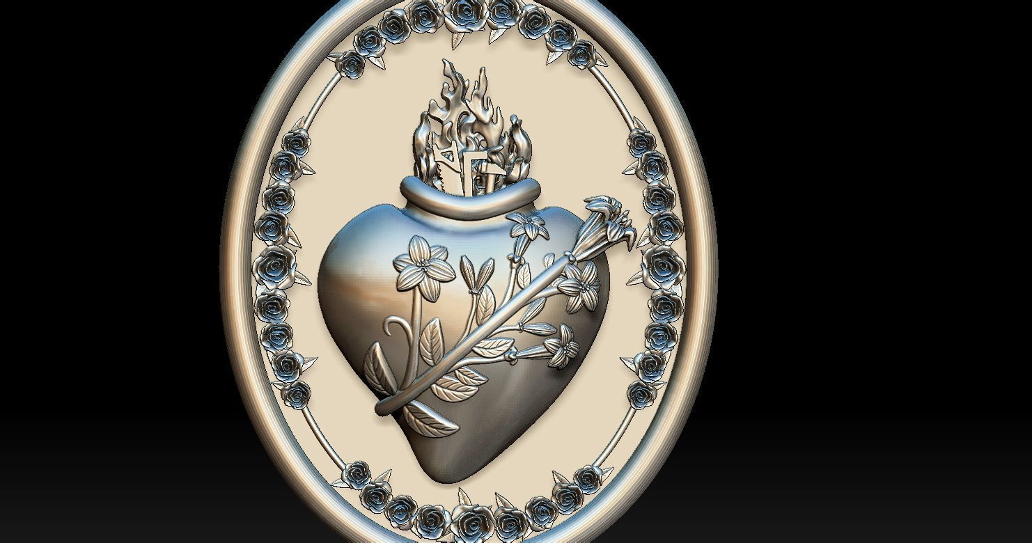 Most Chaste Heart of Joseph 3D Print Model 3D print model_22