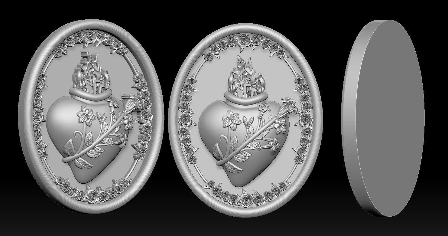 Most Chaste Heart of Joseph 3D Print Model 3D print model_5