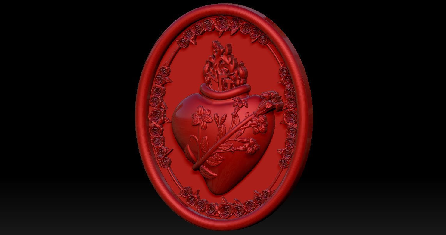 Most Chaste Heart of Joseph 3D Print Model 3D print model_6