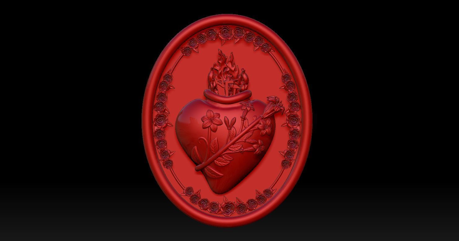 Most Chaste Heart of Joseph 3D Print Model 3D print model_2