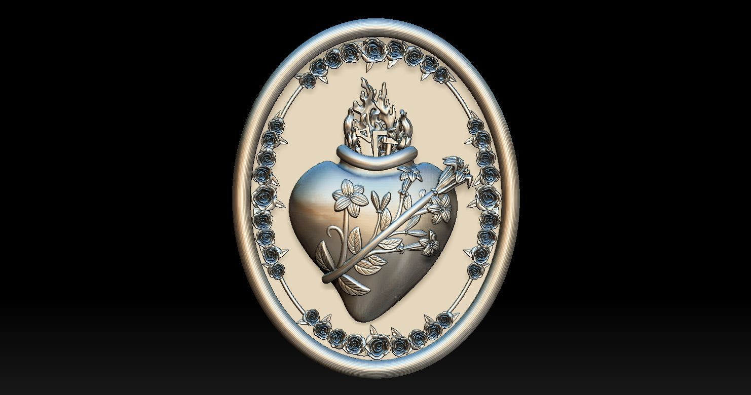 Most Chaste Heart of Joseph 3D Print Model 3D print model_8