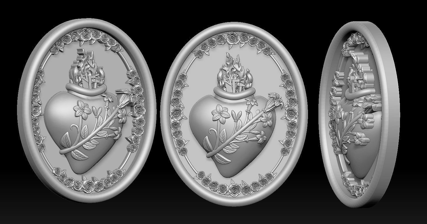 Most Chaste Heart of Joseph 3D Print Model 3D print model_19