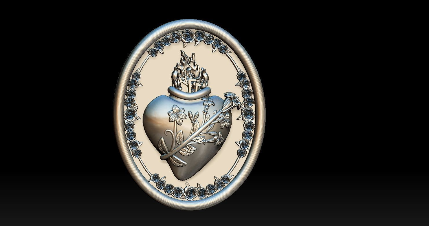 Most Chaste Heart of Joseph 3D Print Model 3D print model_21