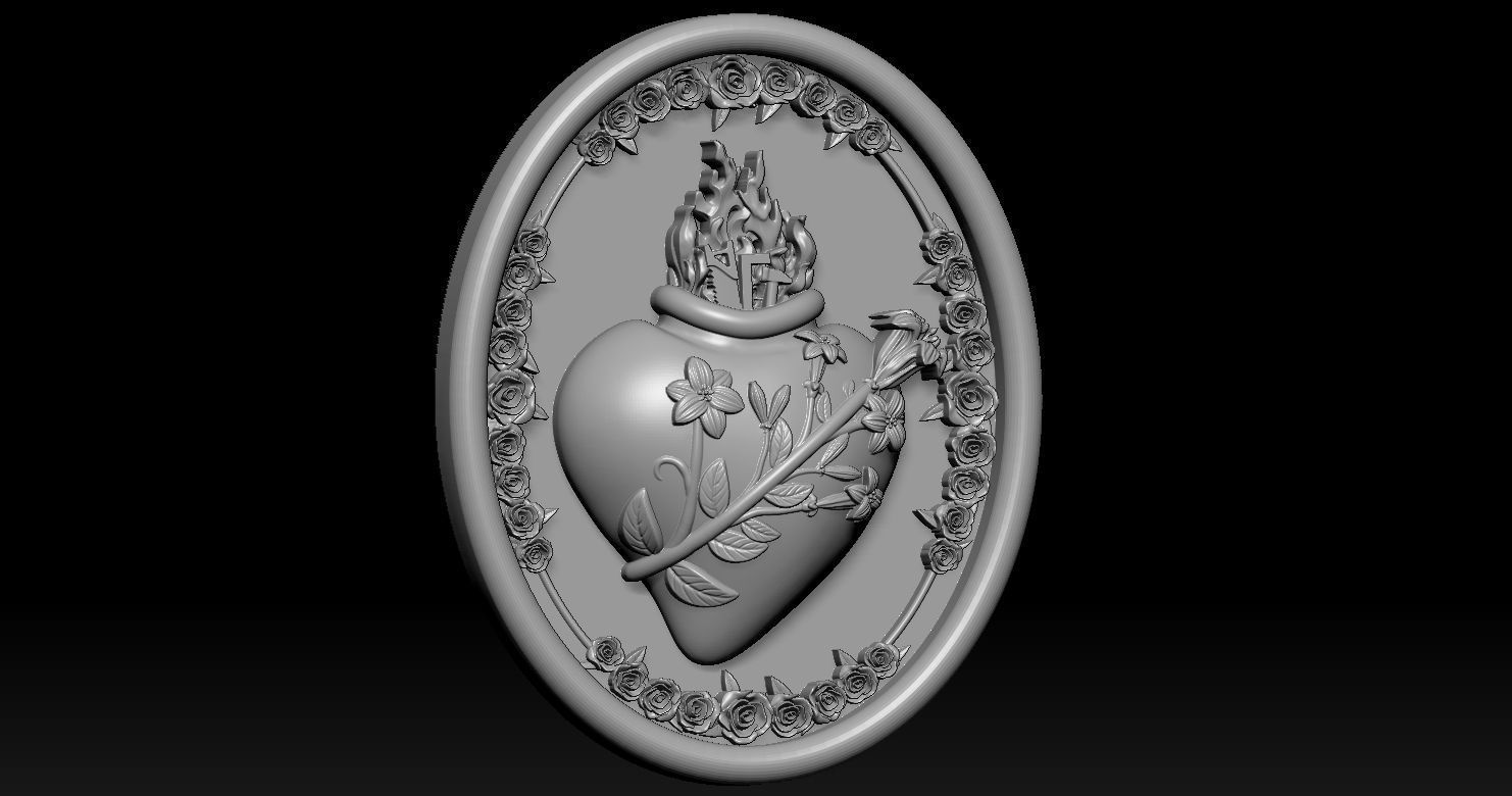 Most Chaste Heart of Joseph 3D Print Model 3D print model_24