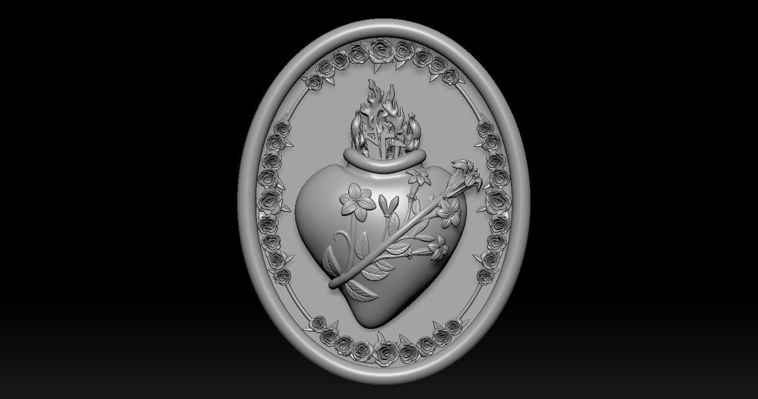 Most Chaste Heart of Joseph 3D Print Model 3D print model_14