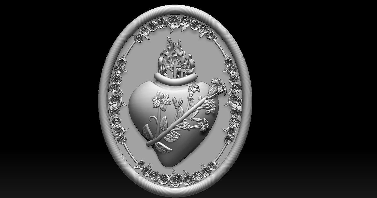 Most Chaste Heart of Joseph 3D Print Model 3D print model_9