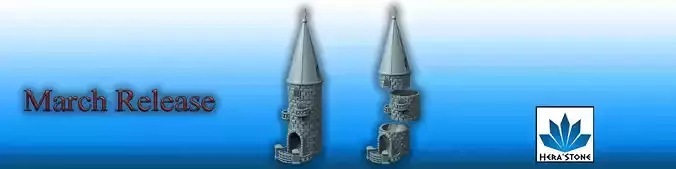 Patreon Tower 4 3D print model