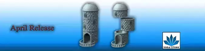 Patreon Tower 5 3D print model