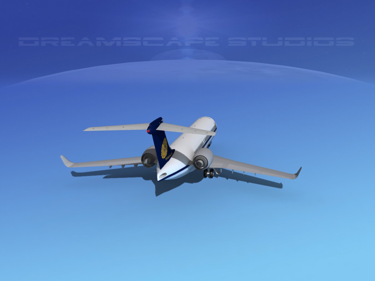 Comac ARJ21-700 Myanmar Airlines 3D model_6