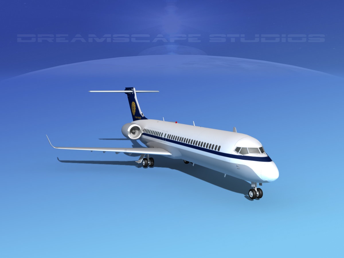 Comac ARJ21-700 Myanmar Airlines 3D model_3