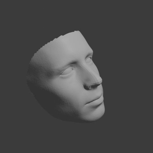 PopFace BaseMesh - Chris Evans 3D model_10